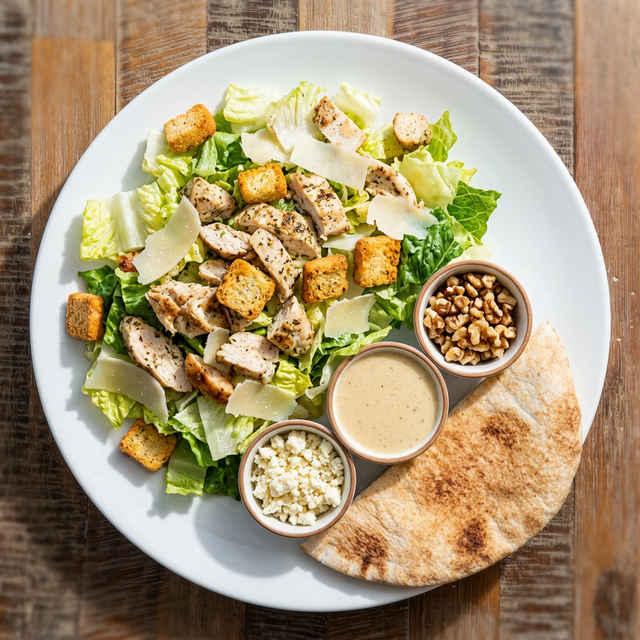 Chicken Caesar Salad.